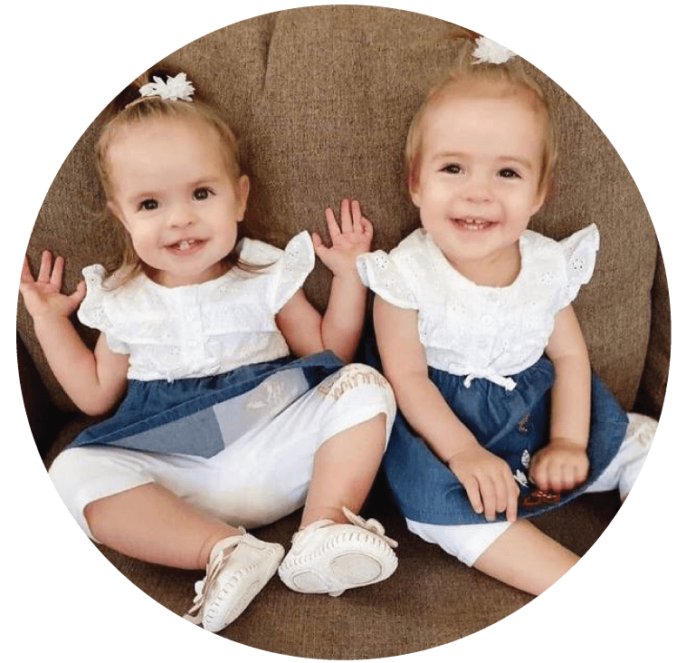 Parents of adorable Twins